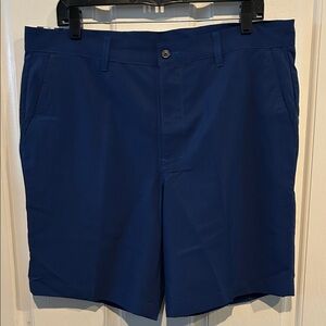 Jack Nicklaus Deep Blue Patterned Shorts